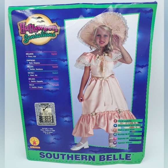Other - *SHIPS SAME/NEXT DAY!* New Southern Belle Girls Costume - Med 8-10